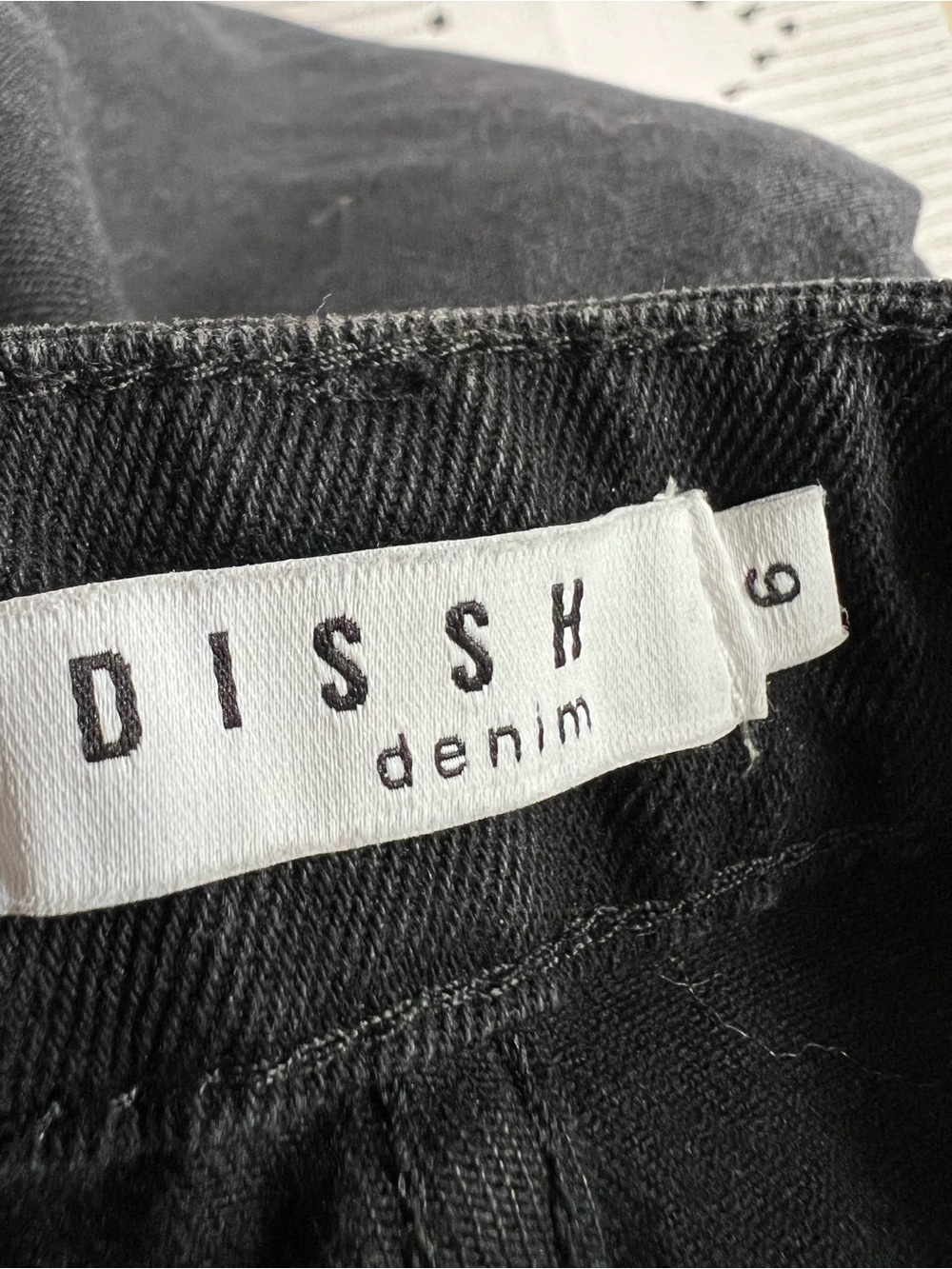 Dissh MARGI slim straight black jeans - Picture 6 of 9
